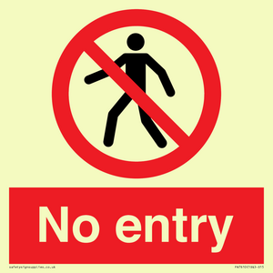 No entry